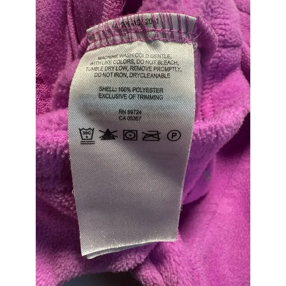 Columbia Girls 3T Pink Fleece Jacket Full Zip Lightweight Soft